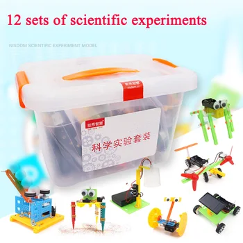 

Electronic Circuits Teaching Children's Science Experimenting Electric Physics DIY Suit Creative Toys