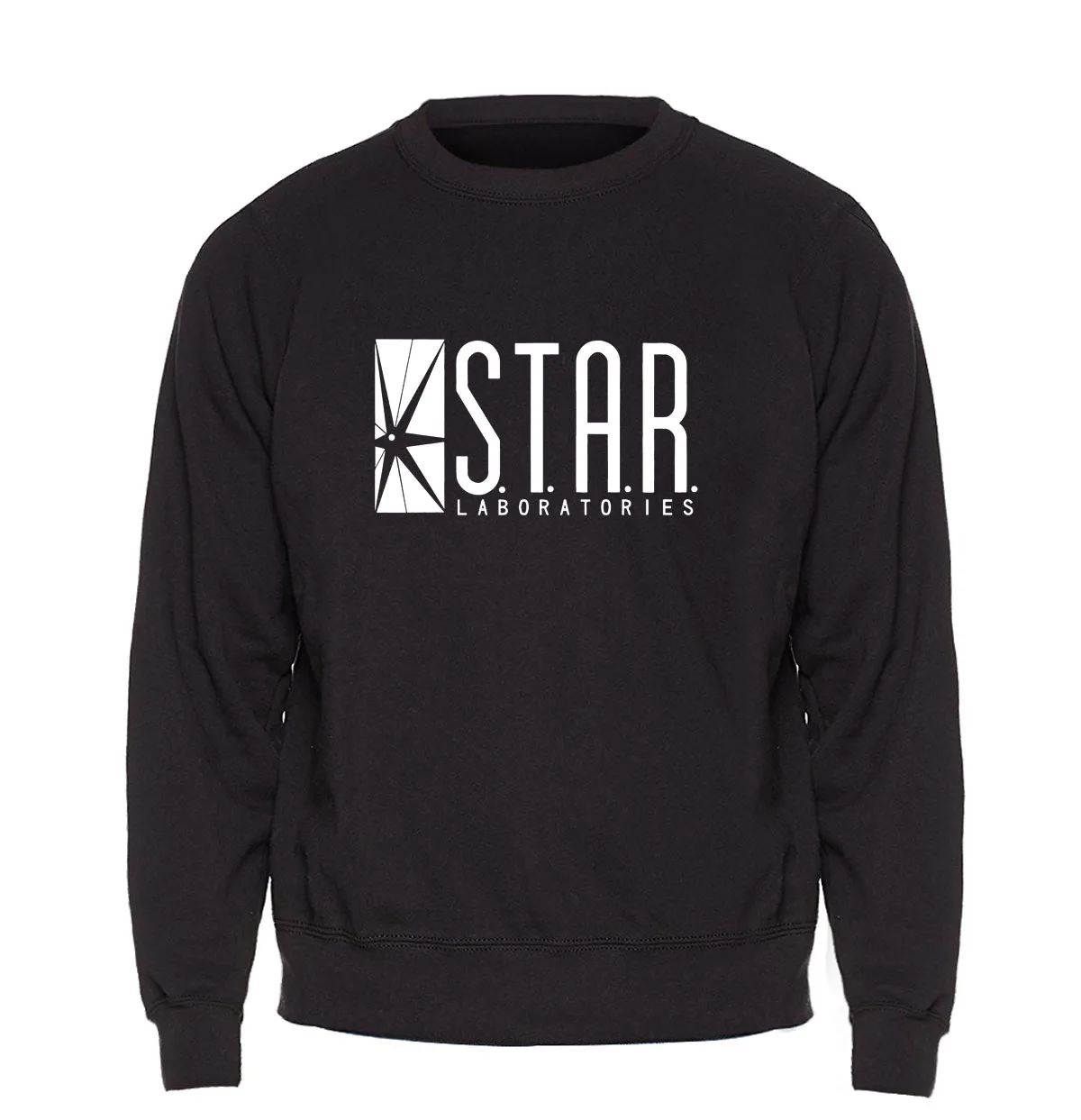  Star Labs Sweatshirt Superman Series Hoodie Men Jumper The Flash Gotham City Comic Books Black Swea