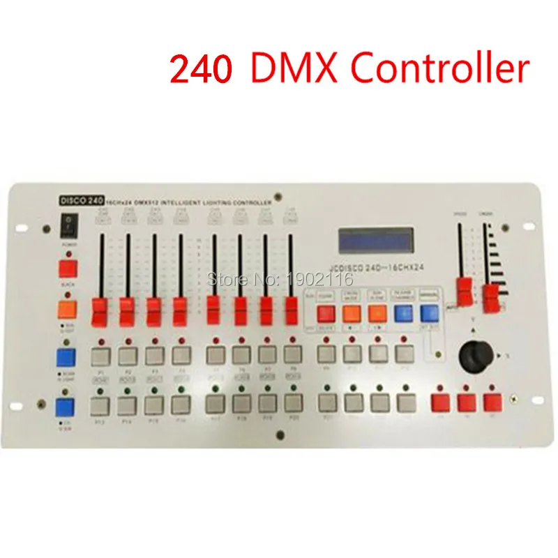

Niugul HOT 240 Disco DMX Controller/DMX 512 DJ Console/ Equipment For Stage Wedding And Event Lighting/DMX  Controllers