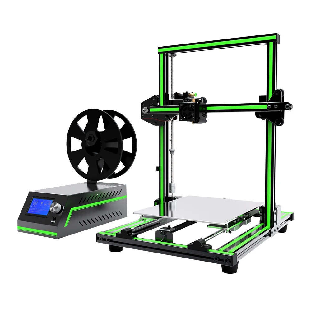 Anet E12 E10 3d принтер DIY Высокоточный 0 4 мм сопло экструдер Reprap Prusa i3 комплект с PLA нитью