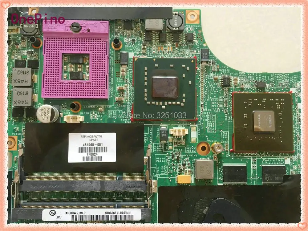 461068-001 FOR HP PAVILION NOTEBOOK DV9000 DV9500