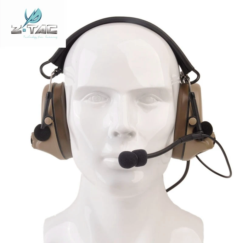 Z-Tactical-Comtac-II-Headset-Airsoft-Paintball-Hunting-Headset-Style-Active-Noise-Canceling-Headphone-Radio-Military (2)