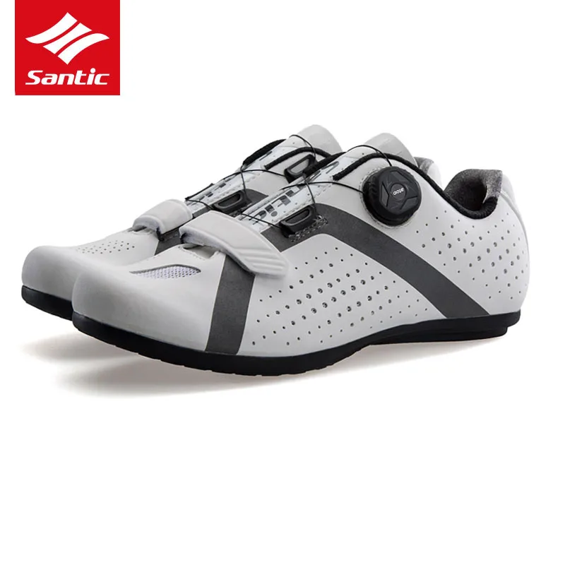 

Santic MTB Road Cycling Shoes New Design Lockless Mountain Road Bike Shoes Rubber Anti-slip Bicycle Shoes Zapatillas Ciclismo