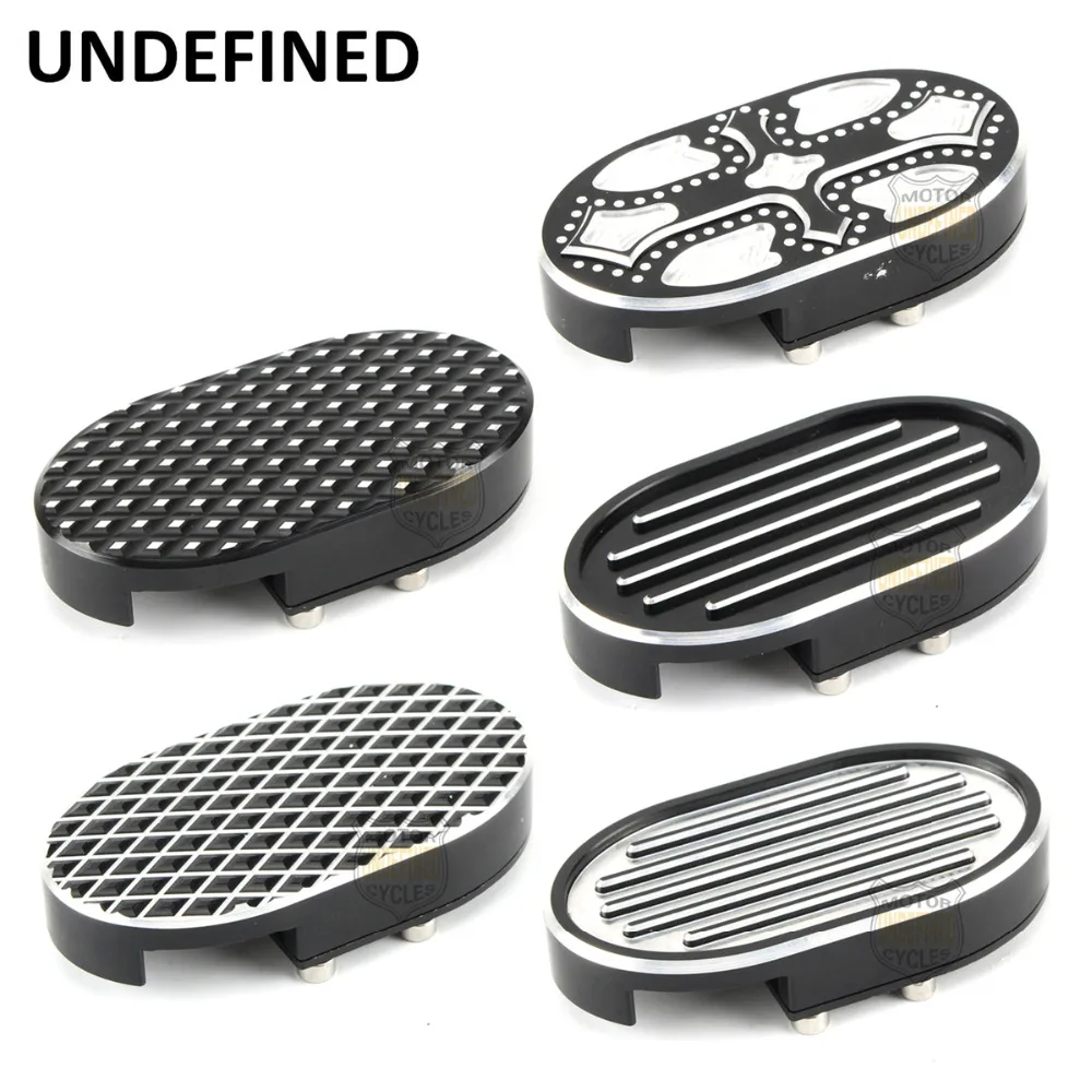 5 Kinds Of Style CNC Brake Pedal Pad Cover Aluminum Footreats Cover For Harley Davidson Sportster XL883 XL1200 UNDEFINED 5 Kinds Of Style CNC Brake Pedal Pad Cover Aluminum Footreats Cover For Harley Davidson Sportster XL883 XL1200 UNDEFINED