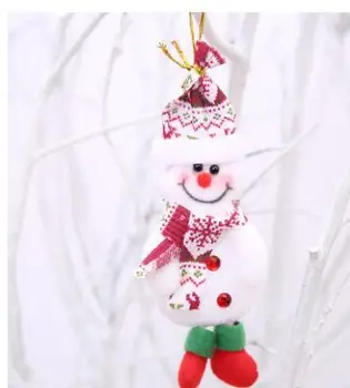 

120pcs/lot free shipping Christmas Decoration Supplies for Home Snowman Santa Christmas Tree ornament