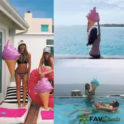 Надувной фламинго для напитков бассейна в форме мороженого кольца для плавания летние игры в бассейне игрушки держатель для напитков