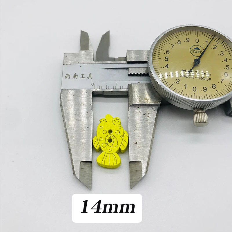 XinDong мультфильм морской животные рыба смешанный цвет 2 отверстия деревянные пуговицы для шитья 20 шт. рукоделие Скрапбукинг DIY аксессуары