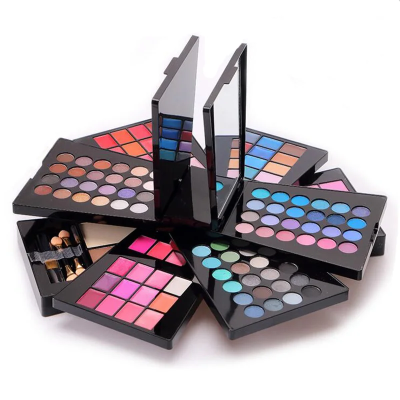 

132 Colors professional makeup set Rotate box eyeshadow powder lip gloss blush Multifunctional Cosmetic Tool BS103