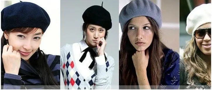 Горячее предложение шерстяной берет Милая модная женская шляпа MS шляпа зимнее затенение шляпа женская шляпа