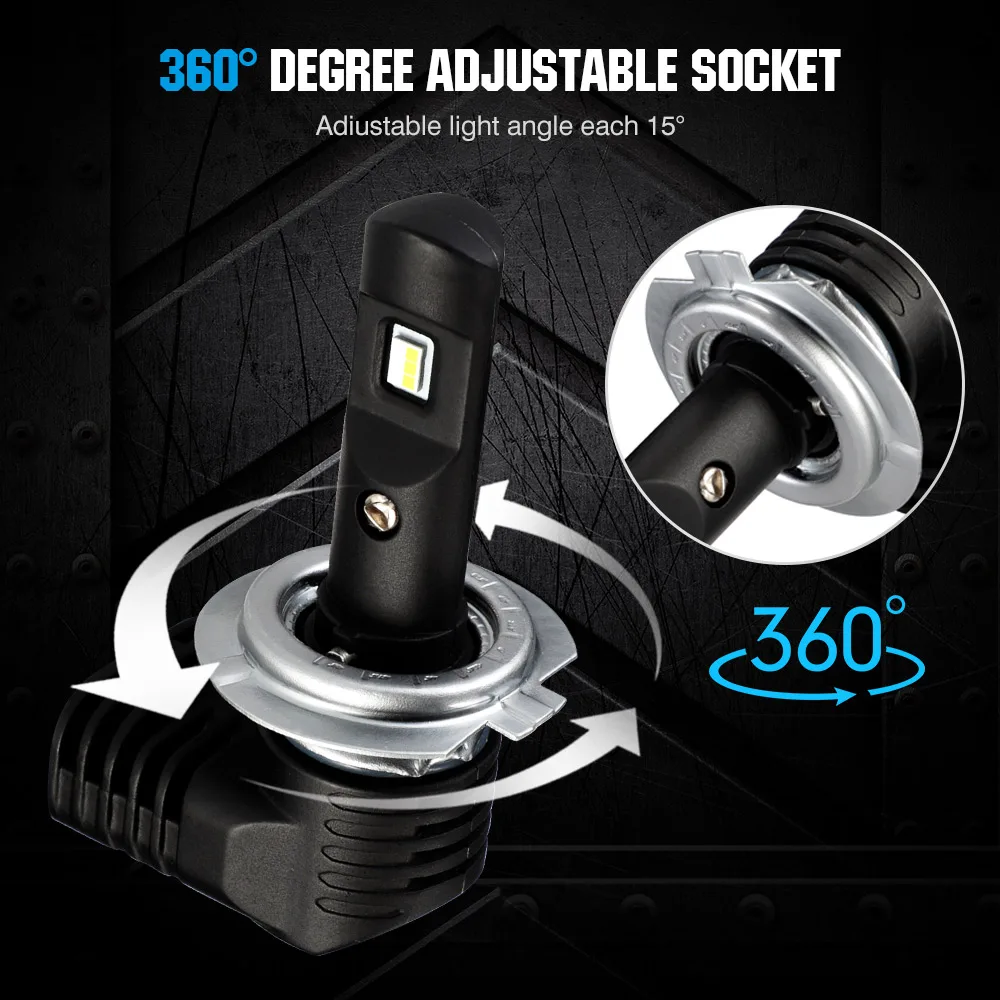 h11 h8 H7 H4 led headlight