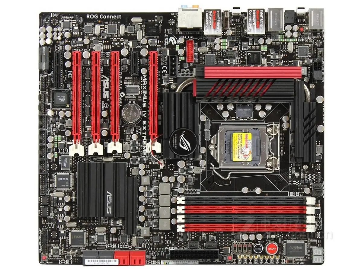 

Asus Maximus IV Extreme M4E Desktop Motherboard P67 Socket LGA 1155 i3 i5 i7 DDR3 32G E ATXmotherboard used 90%new