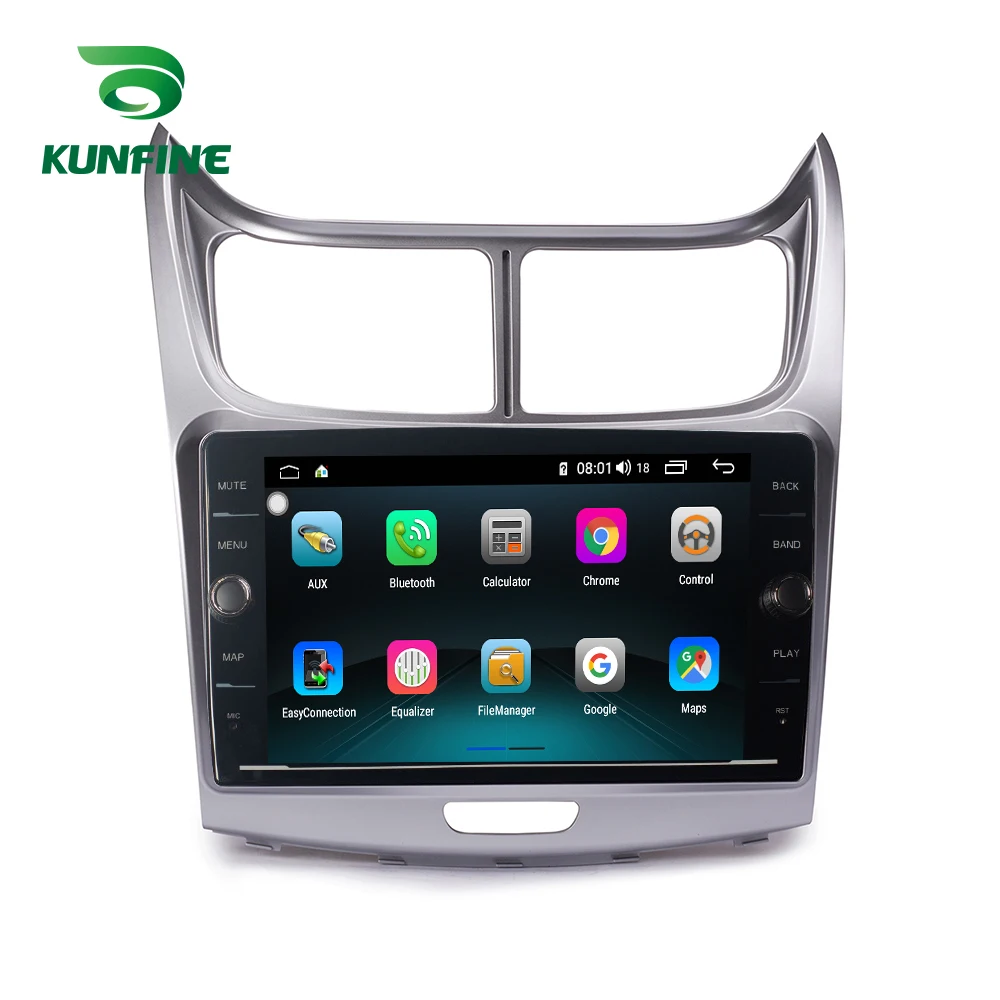 Excellent Octa Core 4GB RAM 64GB ROM Android 8.1 Car DVD Navigation Player Deckless Car Stereo For Chevrolet SAIL 2004-2013 Radio Headunit 5