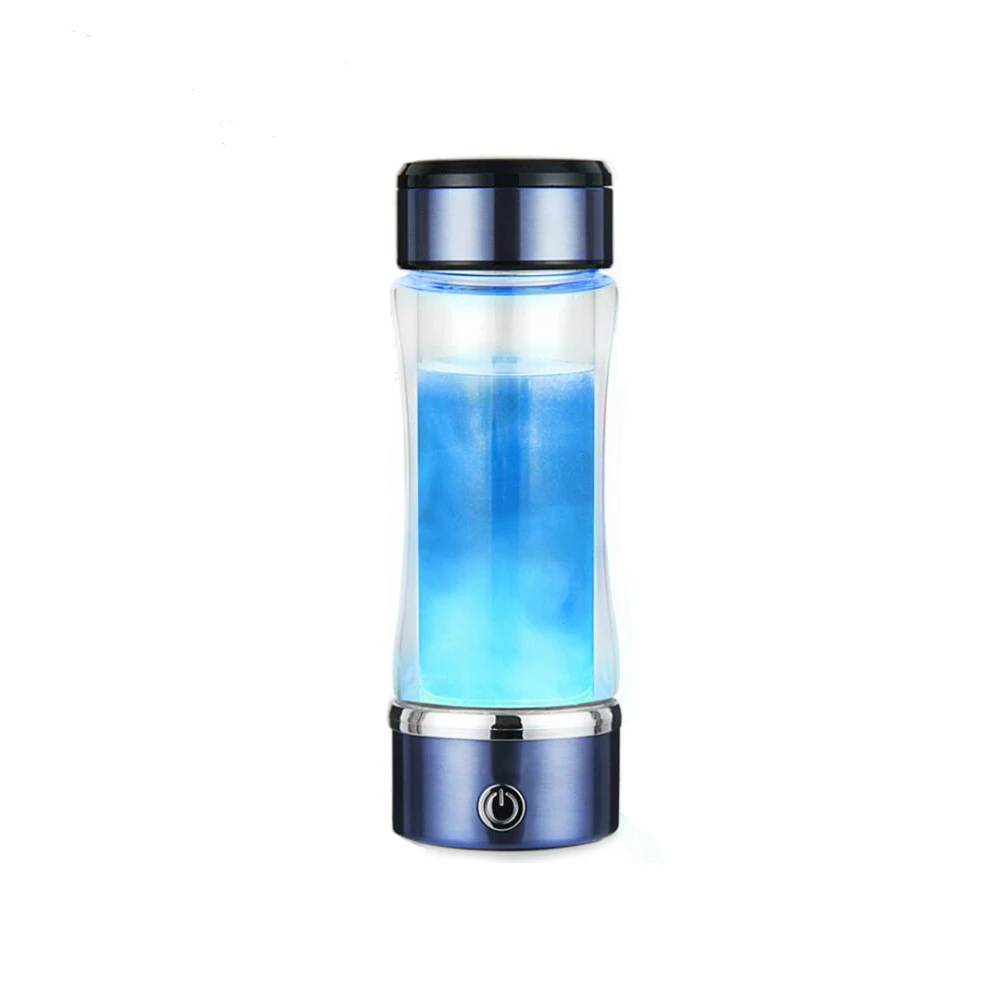 

Portable Hydrogen Rich Water Generator Ionizador Hydrogen Water Ionizer Hydrogen Alkaline Anti-oxidation Water Bottle 430ml
