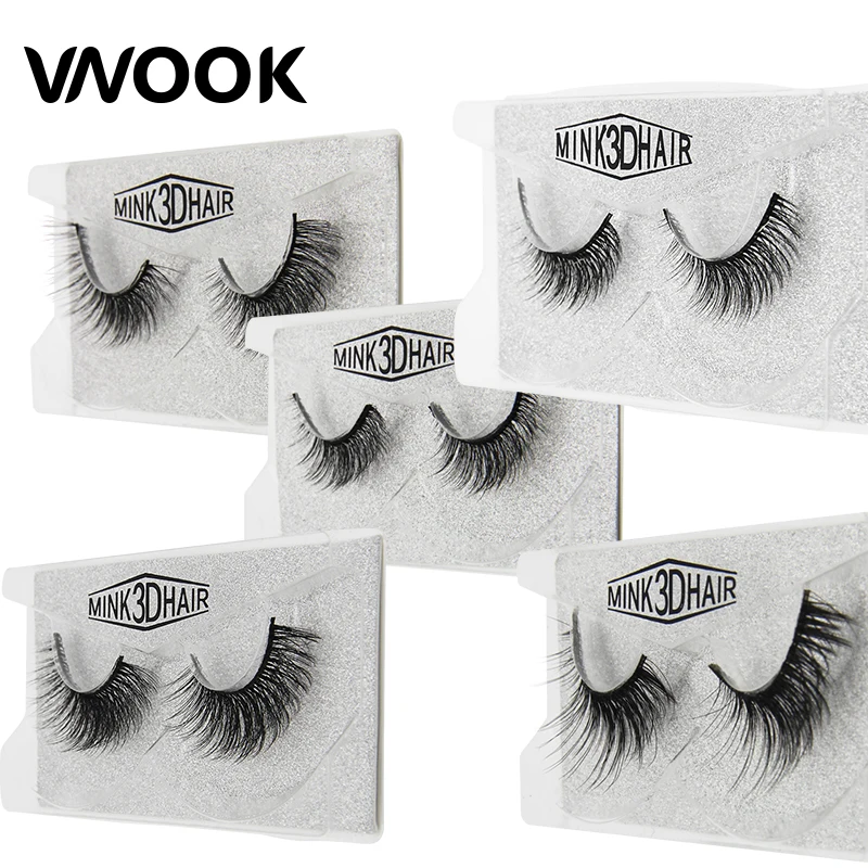 Vnook Brand 10 Styles Fake Eyelashes Handmade 3D Mink Lashes Beauty Thick Long Hair False Eyelash Extension Korean Makeup | Красота и