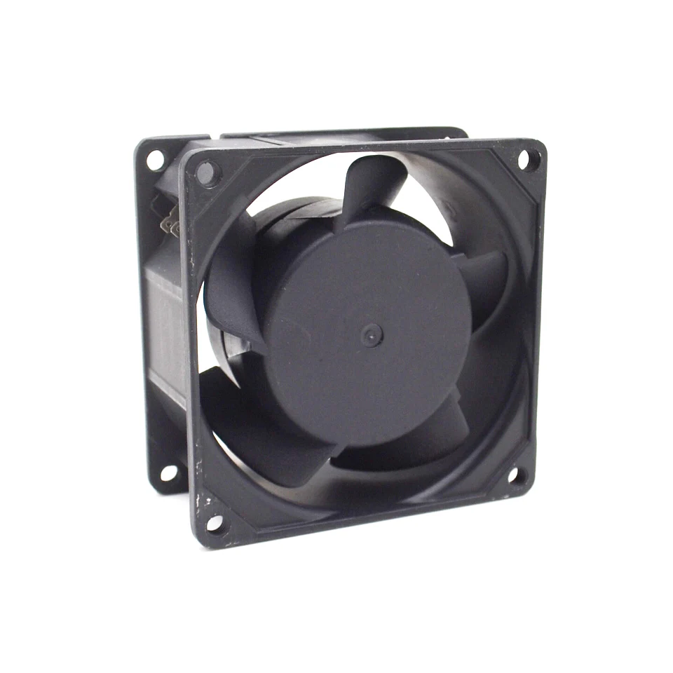 Sale 20pcs/Lot UT857CG (R) 8038 80*80*38MM All high-temperature metallic iron leaf fan 230V 12 / 10W AC 1