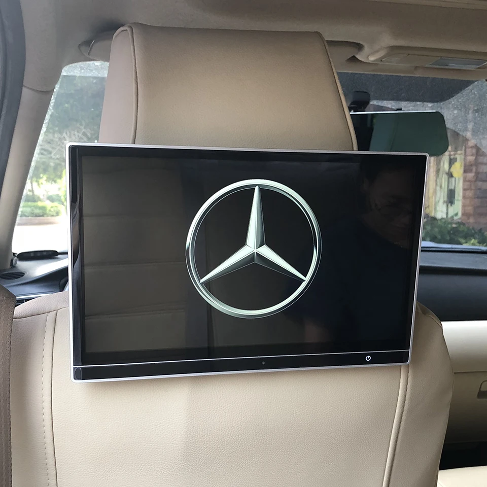 

12.5 Inch Car Android 8.1 Headrest HDMI Monitor For Mercedes A B C E S X ML GL CLA CLS GLA GLC GLE GLK Rear Entertainment System