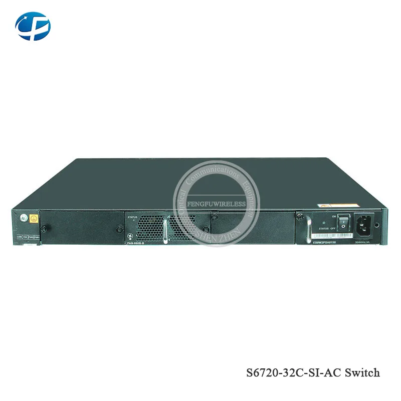 Горячая S6720-32C-SI-AC коммутатор 24 порта Переключатель Ethernet 2,5G/5G/10G Ethernet порты, 4x10GE SFP+, 1 Расширенный слот