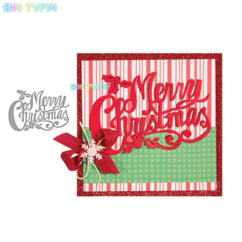 

BM Christmas Metal Cutting Dies Stencils For Card Making Decorative Embossing Suit Paper Cards DIY Dies Scrapbooking