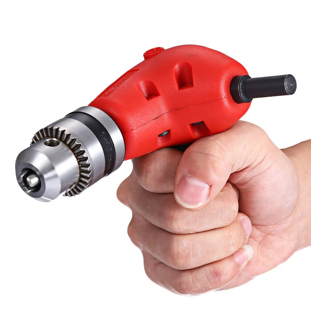 Buy Right Angle Drill Attachment Three Jaw Chuck Key Adapter Handle Accessory