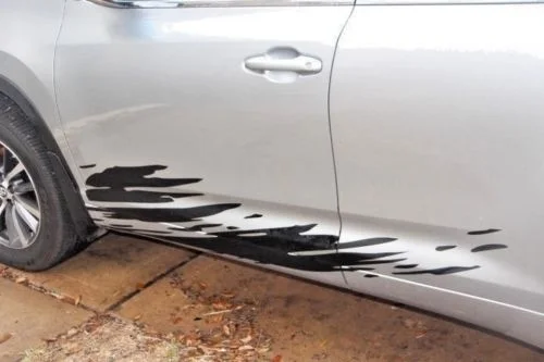 

For 2pcs for both side MUD SPLASH decals Large size Pair left and right side for truck suv cat atv utv