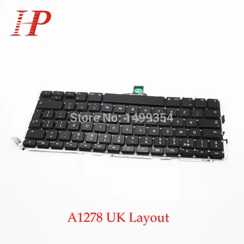 

5PCS Genuine A1278 UK EU Keyboard With Backlight For Apple Macbook Pro 13'' A1278 Keyboard 2009-2012
