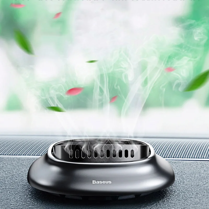 

Baseus Mini Alloy Car Air Freshener Natural Perfume Fragrance Holder Air Outlet Aromatherapy Solid Perfume Diffuser