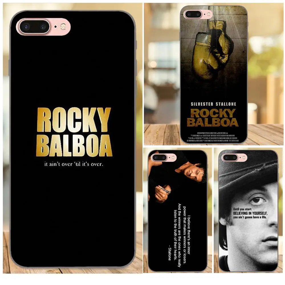 

Skin Thin Rocky Balboa Quotes For Samsung Galaxy A3 A5 A6 A6s A7 A8 A9 Star Plus 2016 2017 2018