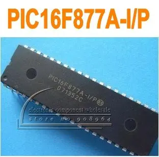 Флэш-микроконтроллер диагональю 16F877 PIC16F877A Chip 8-bit | Электронные компоненты и