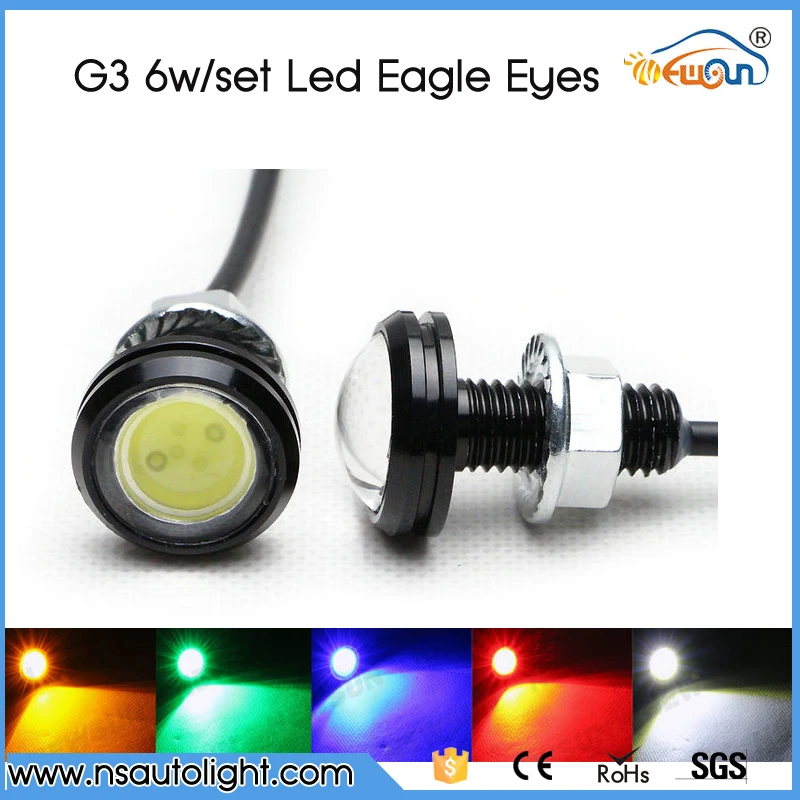 

Universal DRL led eagle eye light headlight for truck jeep suv super thin daylight led eagle light