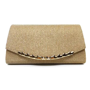 Gold Clutch Handbag