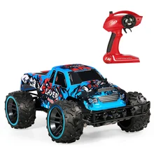 Новейшая машинка на Радиоуправление RUICHUANG QY1842B 1/12 2,4 г 2CH 2WD Электрический Скорость гоночная машинка автомобиль открытый игрушечные лошадки для мальчика