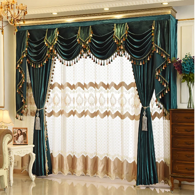 Cortinas de terciopelo italiano europeo para sala de estar dormitorio de lujo cortina de Color sólido ventana tratamientos cortinas personalizadas Cortinas de terciopelo italiano europeo para sala de estar dormitorio de lujo cortina de Color sólido ventana tratamientos cortinas personalizadas
