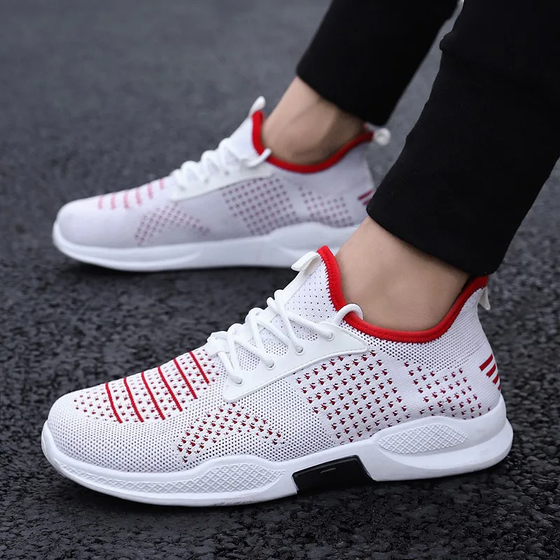 

2019 spring men's shoes new fashion vulcanized shoes comfortable men's casual shoes men's breathable flat non-slip