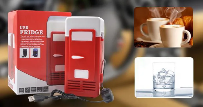 2 в 1 Мини USB холодильники портативный напиток молоко помада уход за кожей банки холодильник охладитель и грелка для автомобиля Домашний ПК стол