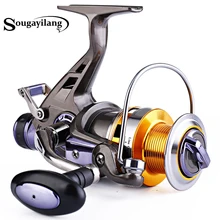 Sougayilang спиннинговые Рыболовные катушки для карпа, металлическая катушка 9+ 1BB, вал из нержавеющей стали 8-20 кг, Максимальное сопротивление, супер качество, катушка для карпа