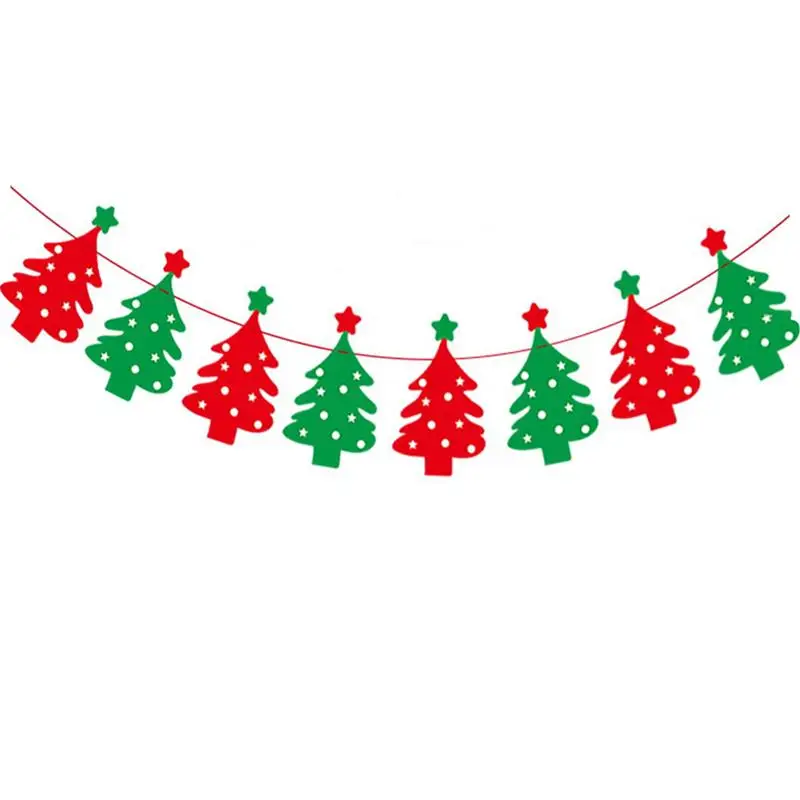 3 5m christmas tree flag bunting garland banner party christmas trees black friday