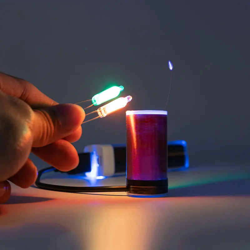 

Mini Tesla Coil One Watt Power Mobile Power Supply Technology Small Production Tesla Kits Science Educational Toys