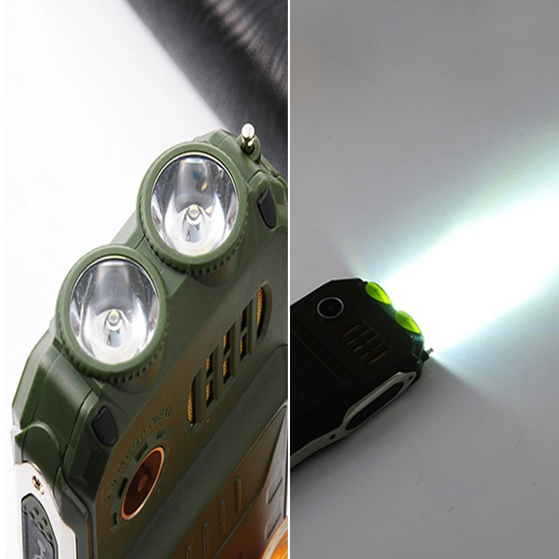 TKEXUN Q8 Analog TV Power Bank Cellphone 3.5