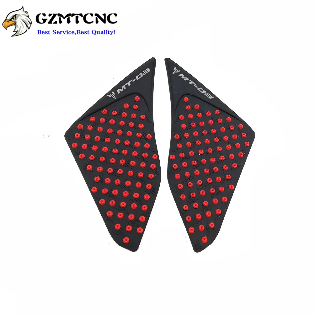 

For Yamaha MT-03 MT 03 15-18 Anti slip Tank Pad Cover Sticker Gas Protector Knee Grip Traction Side 3M Decal MT03 2015-2018 2016