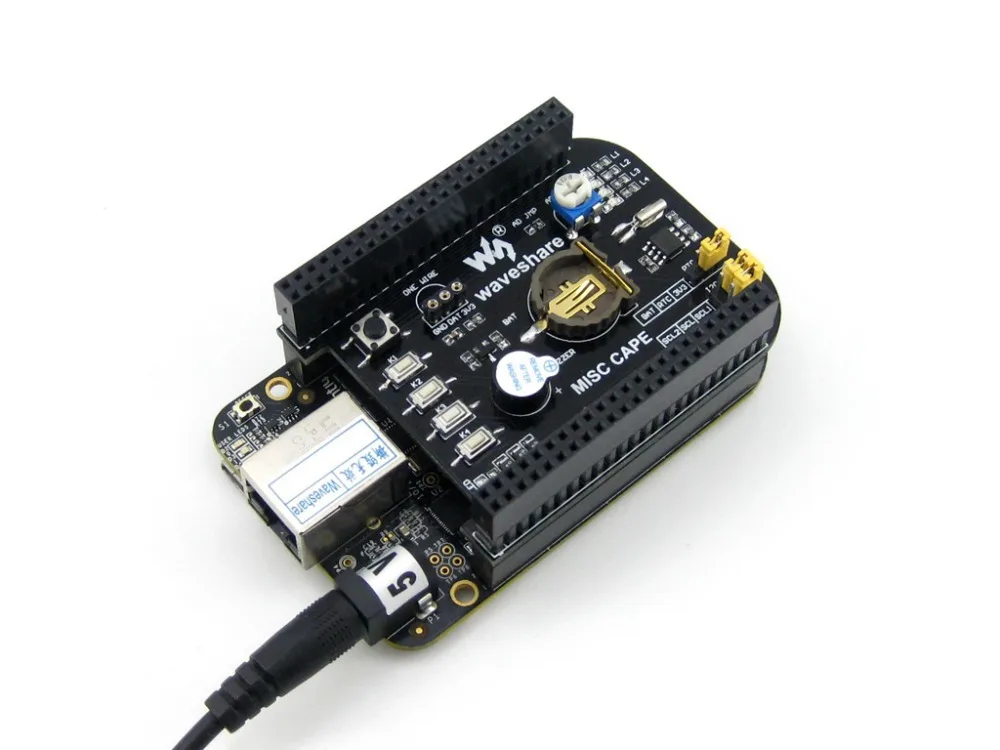 Beaglebone Black Rev C 512 МБ 1 ГГц ARM комплект для разработки плата расширения накидка