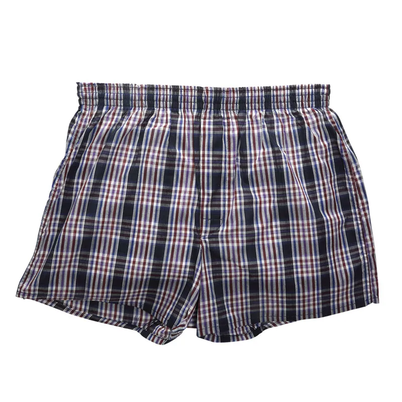 boxers shorts 100% algodão roupa interior macio