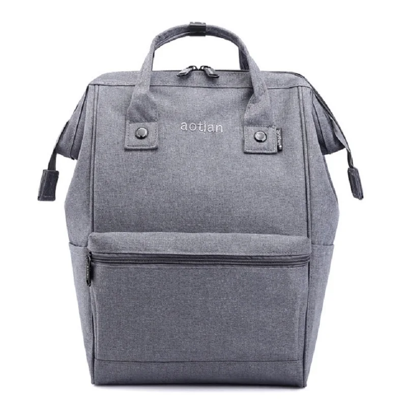 Мягкий подгузник Bay, повседневный рюкзак для подгузников, дорожная сумка, многофункциональная сумка для мамы, водонепроницаемая сумка для ухода за ребенком, для беременных женщин - Color: Gray