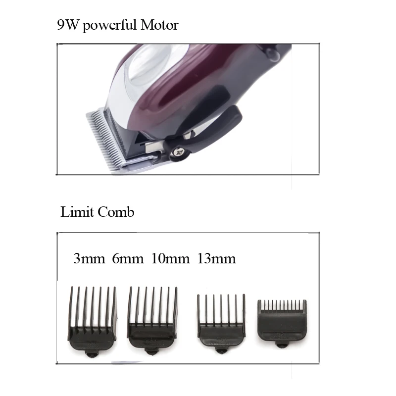 Профессиональная электрическая USB машинка для стрижки волос перезаряжаемая машинка для стрижки волос Машинка для стрижки бороды Триммер для мужчин Инструменты для укладки