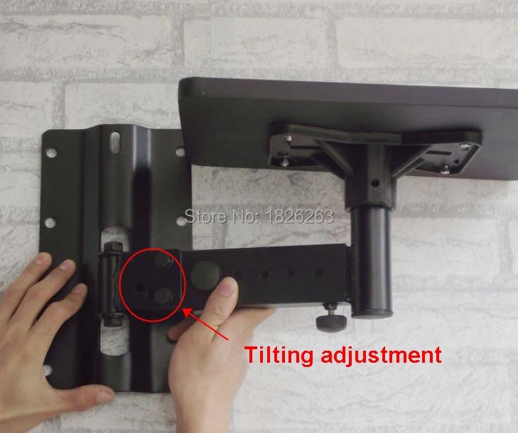 Full Motion Speaker Bracket Mount, Heavy Duty,