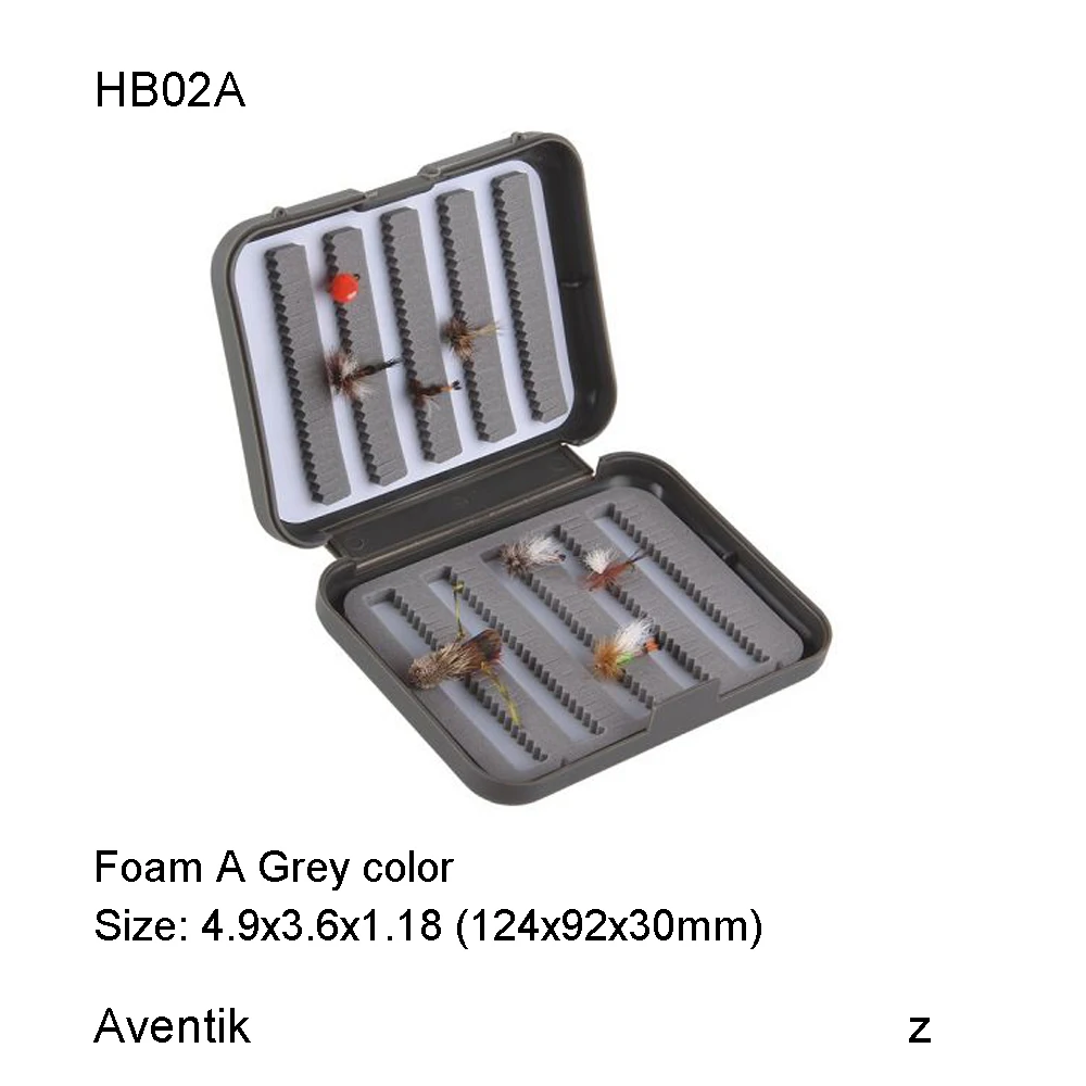 

Aventik Plastic Fly Fishing Box , Plastic Colorful Fly Box fly Fishing Box