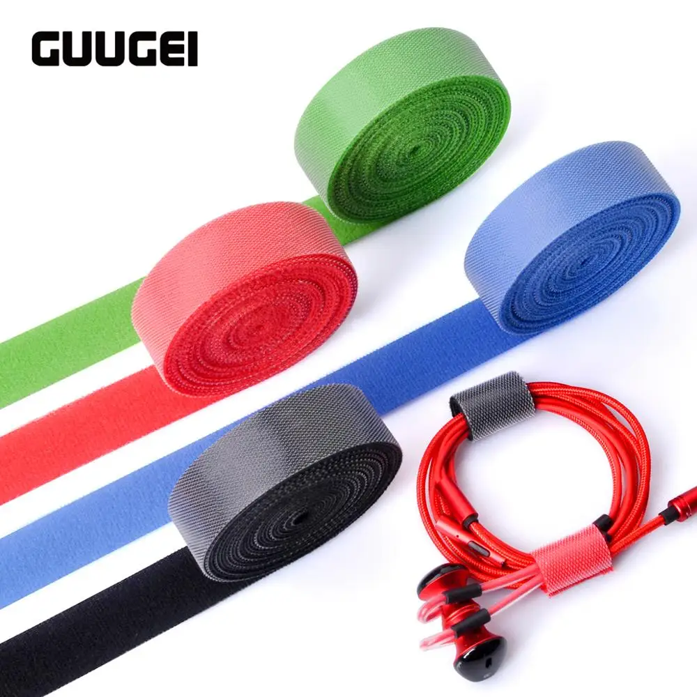 

GUUGEI Cable Organizer USB Cable Management HDMI Cord Holder Mouse Earphone Cable Holder For Micro USB Type C Cord Protector