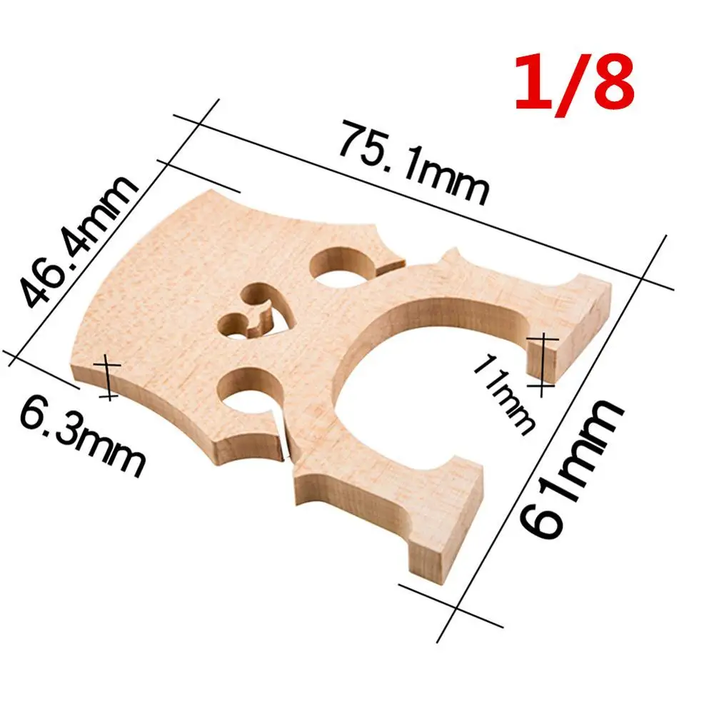 Изысканный деревянный мост профессиональная Виолончель мост беспроводного доступа в Интернет для 4/4 3/4 1/2 1/4 1/8 Размеры Виолончель струнные музыкальные инструменты набор
