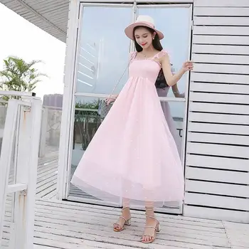 

2019 New Summer Pregnacy Women Lace Mesh Sling Dresses Maternity Dresses For Photo Shoot Maternity Clothes Dresses Vestidos L208