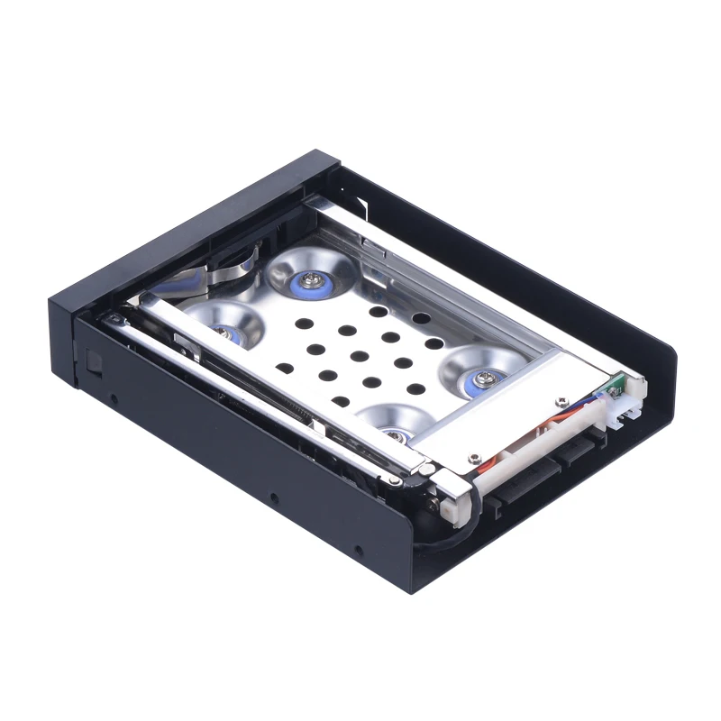  25 discos duros SATA de una sola bahía de intercambio caliente estante móvil floppy bay hdd 25 ssd 