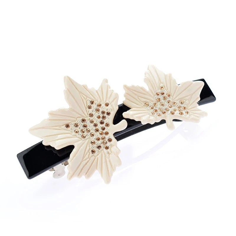 Leaf Acetate Hair Clips For Women Girls Fashion Hair Accessories French Hair Barrettes Hairpins Hair pins hairclip hairgrip (1)